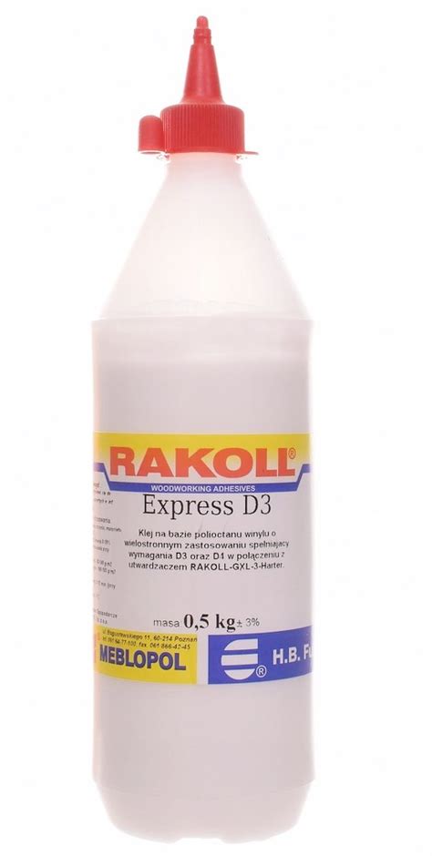 Klej Do Drewna Wodoodporny Rakoll Express D G Rakoll Exp Kg