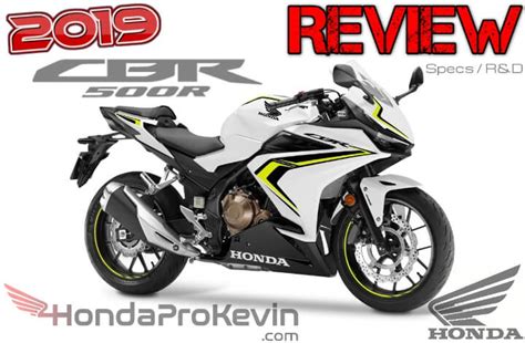 2019 Honda Cbr500r Review Specs New Cbr Changes Explained