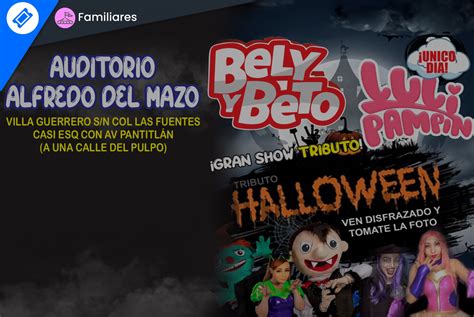 Luli Pampin Bely Y Beto Halloween TicketPoint