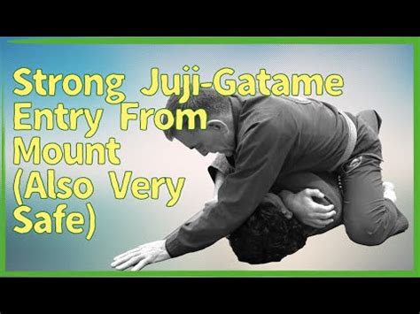 A Strong Entry To Juji Gatame From Mount Training With Shihan Cameron