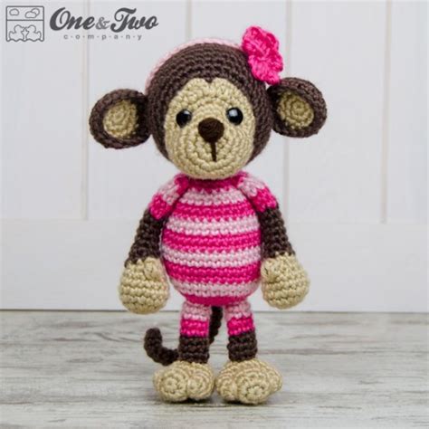 Lily The Baby Monkey Amigurumi Crochet Pattern