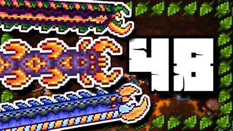 Scariest Worm Boss Terraria 1 3 Modded Season 2 V3 Ep 48 Bonus Youtube