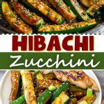 Hibachi Zucchini Insanely Good