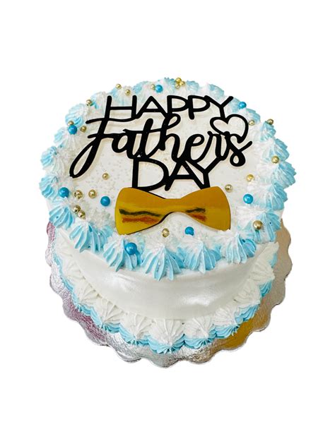 Gold Bow Fathers Day Cake Rashmis Bakery