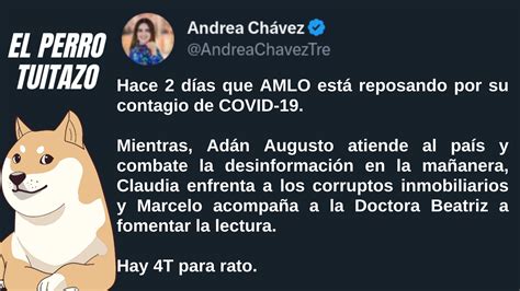 El Perro Tuitazo Hay 4T Para Rato Los Reporteros Mx