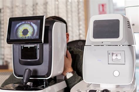 Optometric Exam Stock Image Image Of Medical Focus 112456767