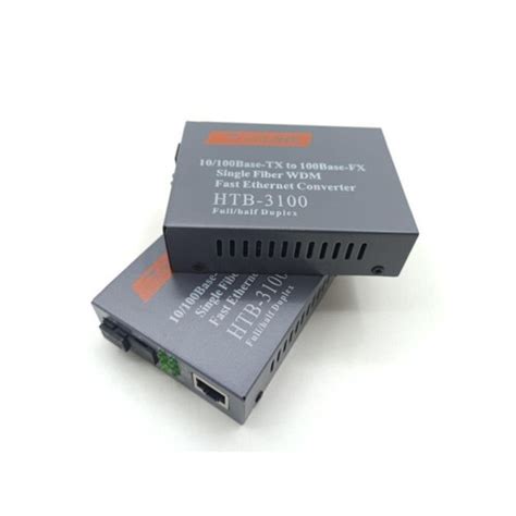 Jual Media Converter Fo Fiber Optic Netlink HTB GS 03 A B Gigabit SC To