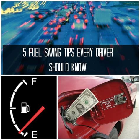 5 Fuel Saving Tips Every Driver Should Know Ebay