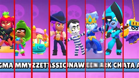 Brawl Stars Precios Y Fechas De Las 20 Skins De Brawlidad Y Candyland