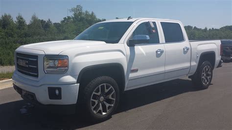 SOLD 2014 GMC SIERRA SLT ALL TERRAIN 6 2L ECOTEC SUMMIT WHITE FOR SALE