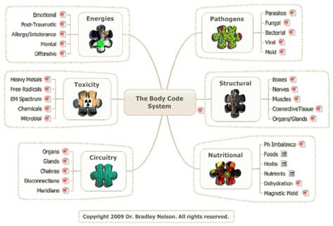 Body Code Emotion Chart Coding Emotions