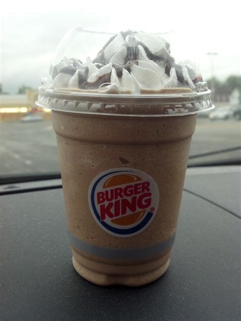 Burger King Frappe Mocha Thirsty Dudes