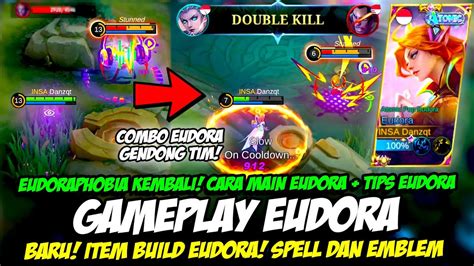 Gameplay Eudora Atomic Skin Item Build Eudora Tersakit Combo