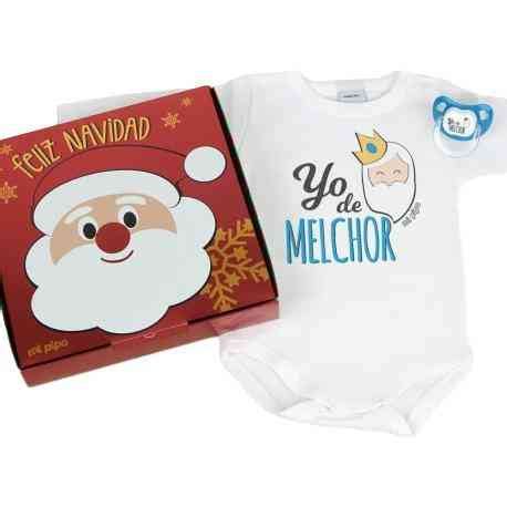 Body Chupete De Navidad Yo De Melchor En Cajita Regalo Navide A