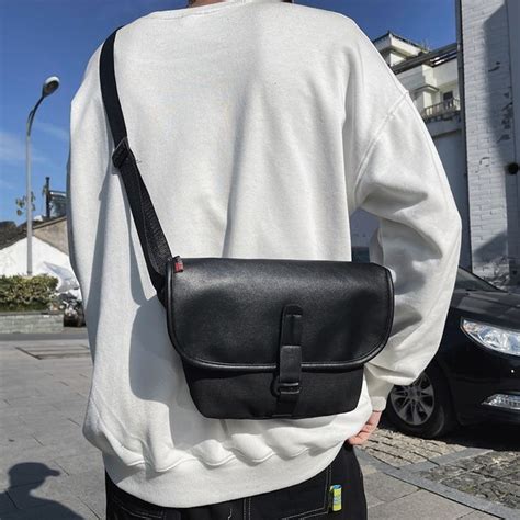 Mulgam Faux Leather Crossbody Bag Yesstyle