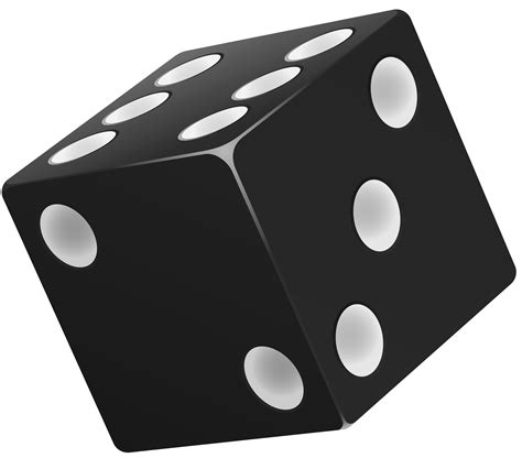 Dice Black PNG Clip Art - Best WEB Clipart