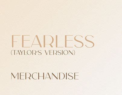 Taylor Swift Fearless (Taylor's Version) Merchandise | Taylor swift ...