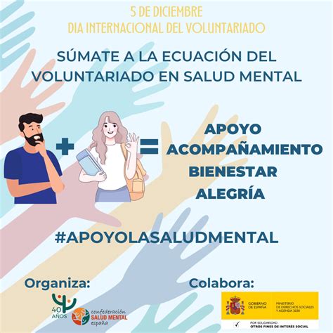 Salud Mental Espa A Anima A Al Voluntariado En Salud Mental