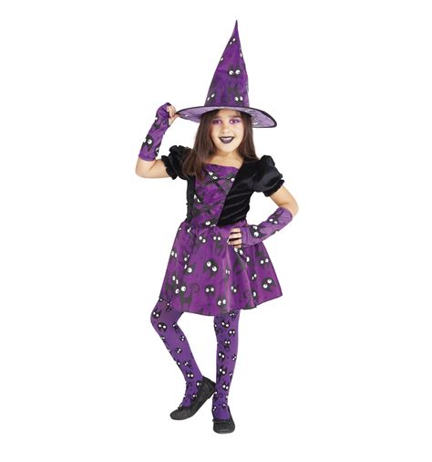 DISFRAZ BRUJA MININOS PURPURINA INFANTIL Your Online Costume Store