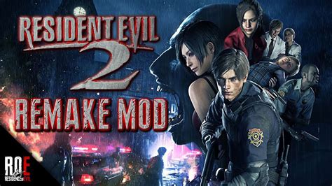 Resident Evil 2 1998 Remake Mod Youtube