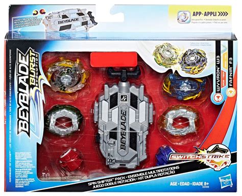 Beyblade Burst Evolution Spin Shifter Pack Exclusive Set Wyvron W3