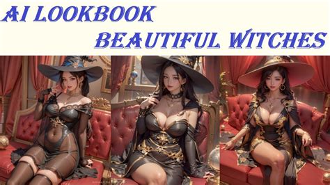 AI ART AI Witch Cosplay AI Art 4K AI Lookbook AI Witches