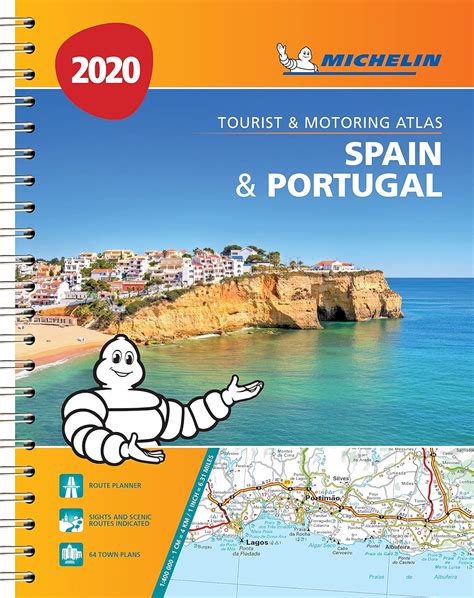 Spain Portugal Tourist And Motoring Atlas A Spiral Tourist