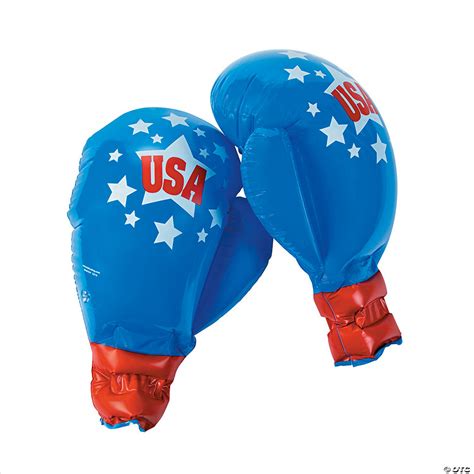 Jumbo Inflatable Patriotic Boxing Gloves - Discontinued