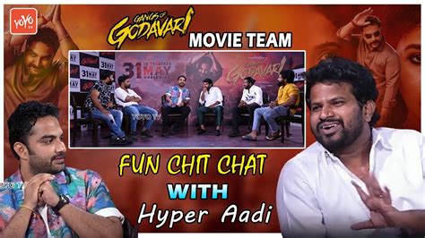 Gangs Of Godavari Movie Team Fun Chit Chat With Hyper Aadhi Vishwak