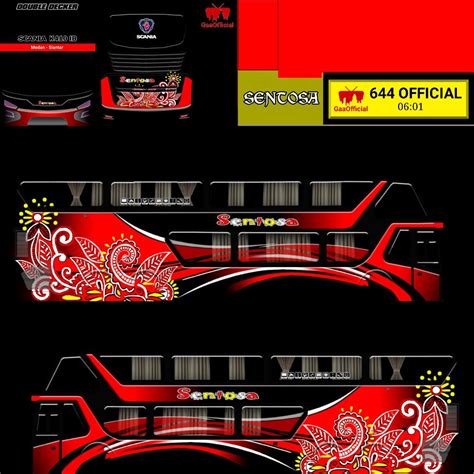 Livery Bussid Bus Simulator Indonesia Hd Shd Koleksi Lengkap