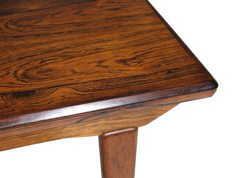 Danish Brazilian Rosewood Dining Table With Draw Leaves