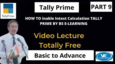 How To Calculate Interest Receivable And Payable In Tally Prime Tally