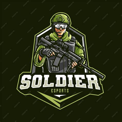 Premium Vector Soldier Mascot Logo For Esport And Sport