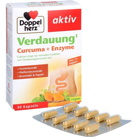 Doppelherz Verdauung Curcuma Enzyme Kapseln Wir Leben Apotheken