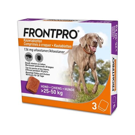 Frontpro Comprim S Anti Puces Et Anti Tiques Pour Chien Boehringer