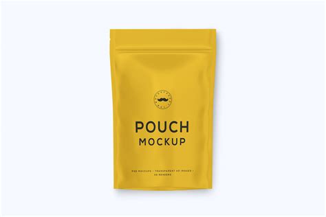 Pouch Packaging Mockup