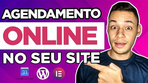 Como Colocar Botão de AGENDAMENTO ONLINE Integrado ao Google Agenda No