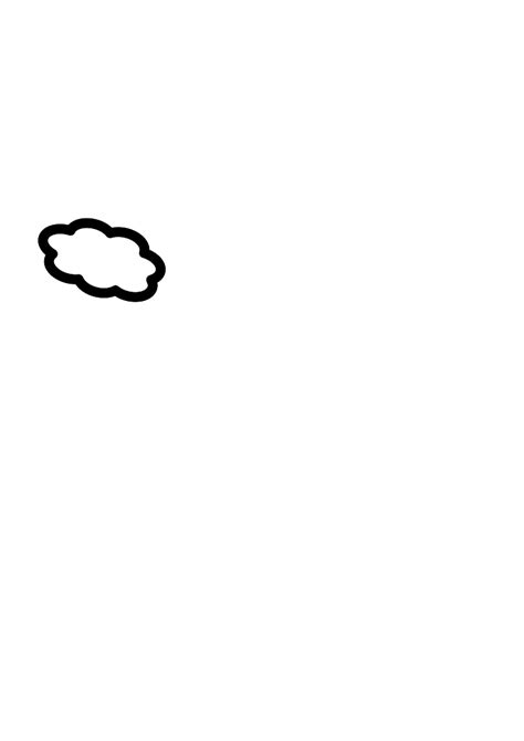 Oblako Clip Art at Clker.com - vector clip art online, royalty free ...