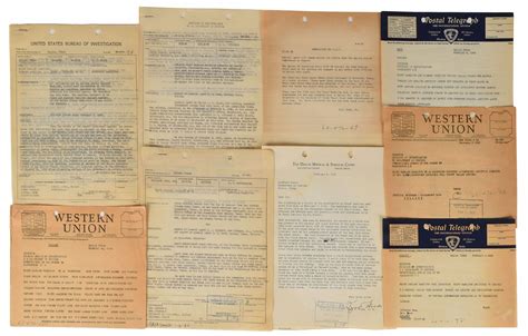 Barrow Gang FBI Archive