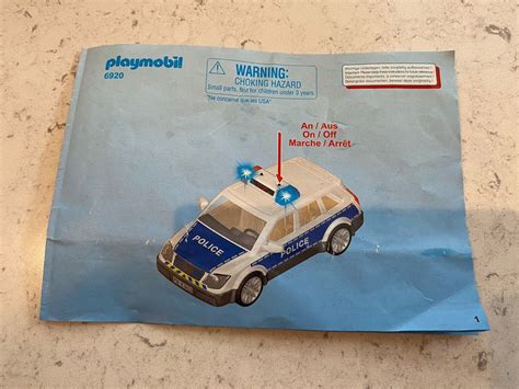 Playmobil Police Car Ebay