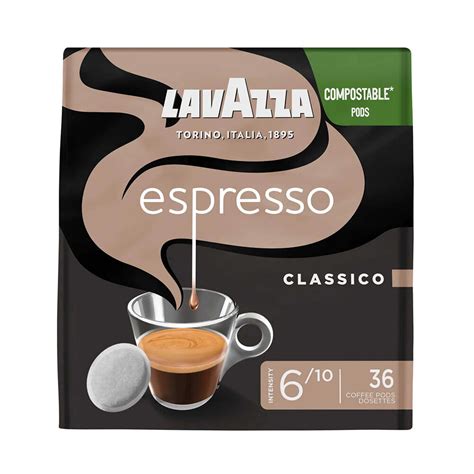 Lavazza Espresso Classico Normal Cup Pods For Senseo For