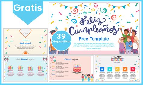 Plantillas Powerpoint De Cumpleaños Plantillas Power Point Gratis