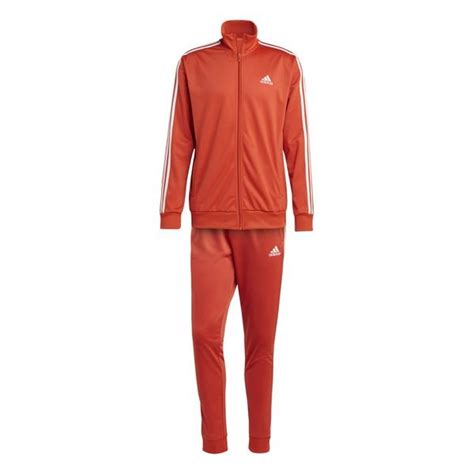 Adidas Trainingsanzug 3 Stripes Tricot Rot Weiß Unisportstore At