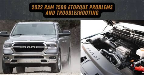 Fix Ram Etorque Problems Diy Of Common Ram Etorque Issues