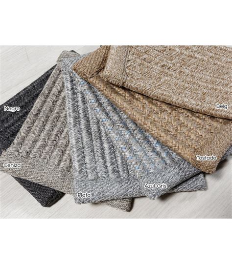 Alfombra De Cuerdas Para Interior O Exterior Modelo Nude Colores