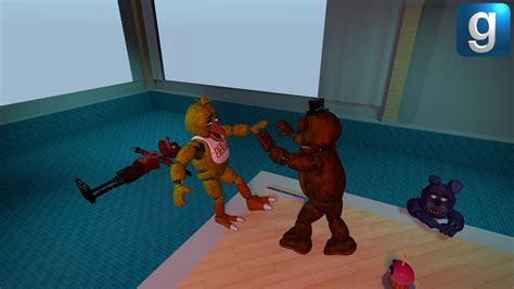 Gmod Fnaf Freddy And Friends Go To The Water Park YouTube