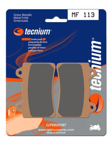 Plaquettes De Frein Tecnium Performance M Tal Fritt Mf