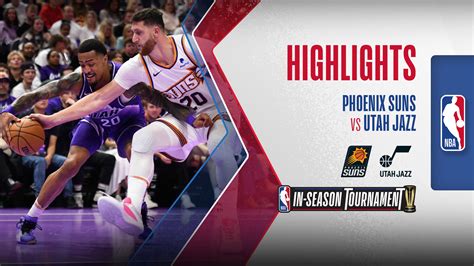 Phoenix Suns Utah Jazz Highlights FPT Play