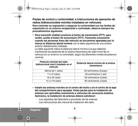 Motorola Solutions 99FT3081 CDM1550LS 220MHz Mobile Radio User Manual