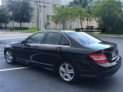 2010 Mercedes Benz C300 Sport Sedan 4 Door 3 0l